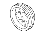 11285A11639 - Engine: Crankshaft Pulley for BMW Image