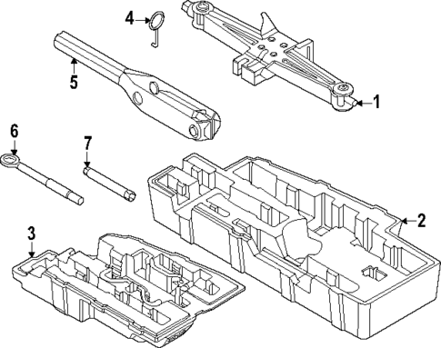 Jack & Components for 2025 Kia Sorento #1