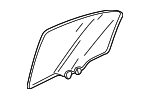 73400SDAA10 - Body: Movable Glass for Honda: Accord Image