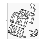 15860391 - Body: Seat Back Assembly for Cadillac: CTS Image