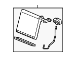 80211T2FA01 - HVAC: Evaporator Core for Honda: Accord Image