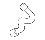 58145712F - Cooling System: Air Pipe for Volkswagen: Passat Image