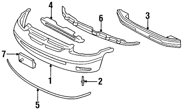 4857073 - Body: Bumper Cover for Mopar Image