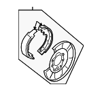 44000ET01A - Brakes: Brake Assembly for Nissan: Juke, Rogue, Rogue Select, Sentra Image