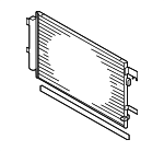 73210FN000 - HVAC: Condenser Assembly for Subaru Image
