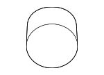 73474CA010 - HVAC: Suction Hose Cap for Subaru Image