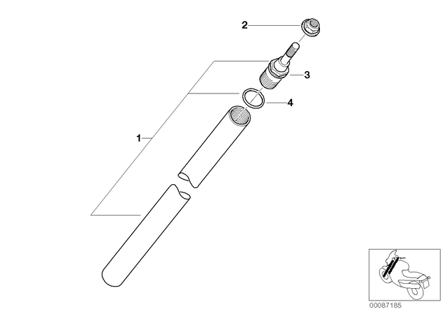 31427650769 - : Connector                 for BMW-Motorrad Image