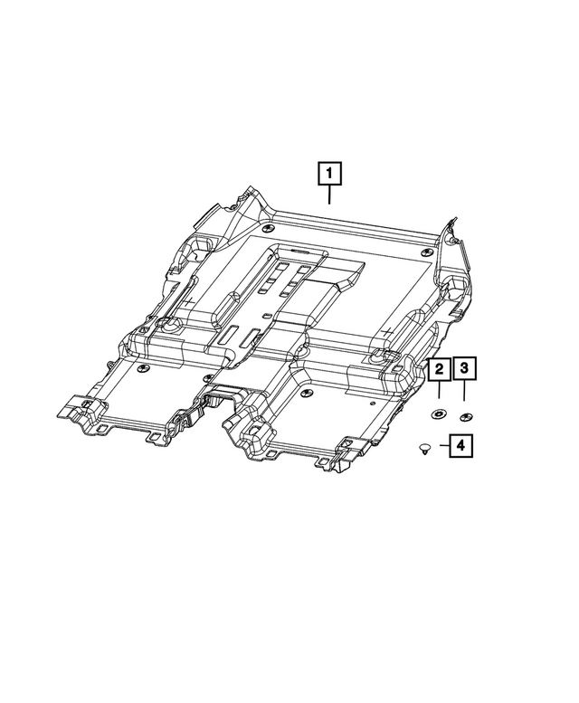 6XQ42TX7AE - Interior Trim: Rear Floor Carpet for Mopar Image