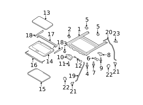 Sunroof for 2010 Nissan Rogue #0