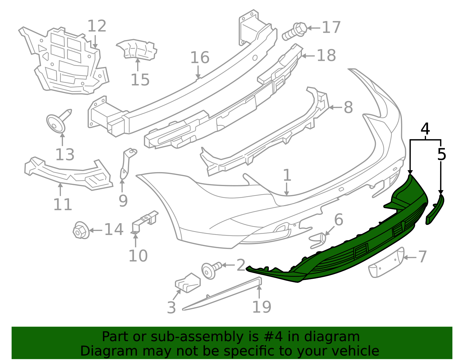 2020-2025 Porsche Taycan Lower Cover 9J1-807-875-L | OEM Parts Online