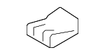 N91242501 - Body: Bumper Cover Nut for Porsche Image