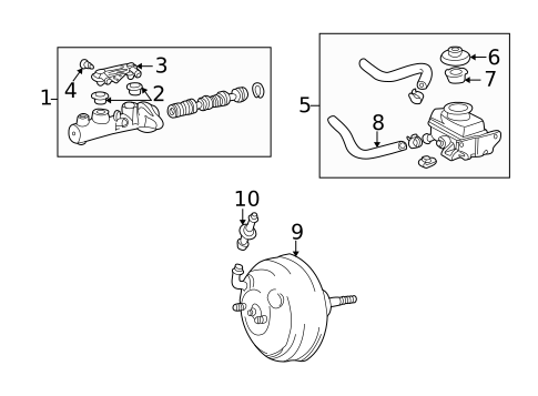 Hydraulic System for 1999 Toyota Sienna #0