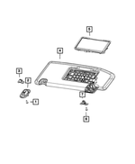 7TJ68TX7AA - Visor, Right 2022-2023 Jeep | The Official Mopar eStore