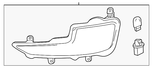 Replacement ID0038AA0420R00 - Driver Side Turn Signal/Parking Light