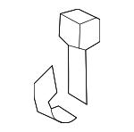 H38088225 - Body: Band for Mazda: 5, CX-9 Image