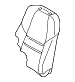 TN428818105 - : 2020-2023 Mazda CX-9 - Seat Back Cover for Mazda: CX-9 Image