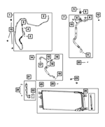 68237075AA - Air Conditioners and Heaters: A/c Line Valve Core for Mopar Image