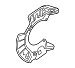 34119805959 - Brakes: Splash Shield for Mini: Cooper Countryman, Cooper Paceman Image