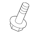 9GG600616B - Body: Striker Screw for Mazda Image