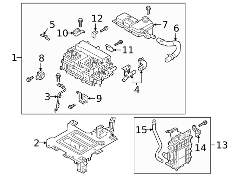 Battery for 2021 Hyundai Ioniq #2