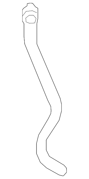 364922B006 - : Engine Coolant Hose for Hyundai: Ioniq Image