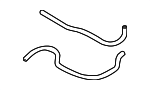 30622606 - Body: Lift-gate Washer Hose for Volvo Image