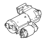 12415A7E948 - : Starter for BMW: 530e, 530e xDrive, 530i, 540i, 740e xDrive Image