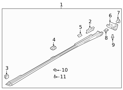 Exterior Trim - Pillars for 2021 Mazda CX-3 #0