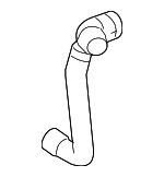 LR005564 - Cooling System: Water Hose for Land Rover: LR2 Image