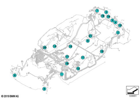Plug Connection Overview for 2026 BMW BMW ALPINA B8 #20