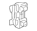 99720106300 - Body: Fuel Door Hinge for Porsche: 911, Boxster, Cayman Image