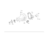 2133500601 - : Rear Axle Differential for Mercedes-Benz Image