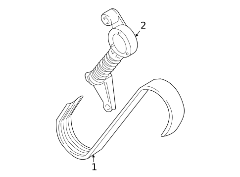 Belts & Pulleys for 2005 Audi A4 Quattro #0
