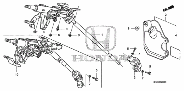 Steering Column for 2007 Honda Odyssey #0