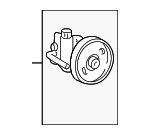 5711022502 - : Power Steering Pump for Hyundai Image