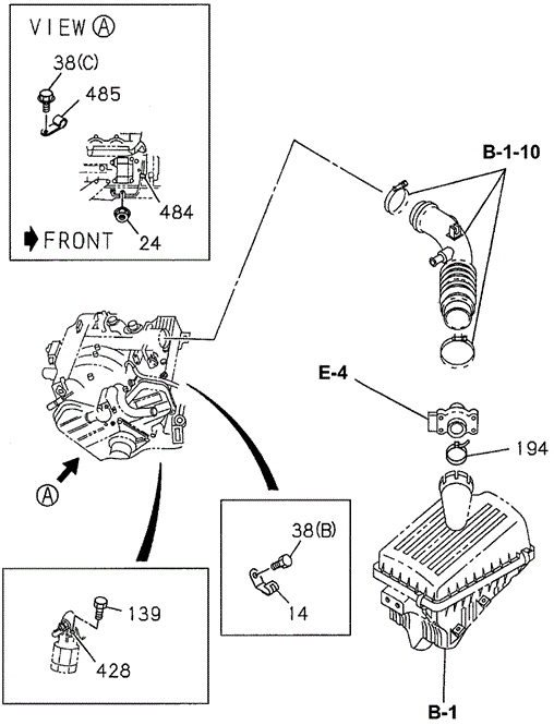 Wiring Harness Bolts - Clips for 1997 Acura SLX #0