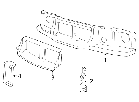 Front Panels for 2004 Lincoln Town Car #0