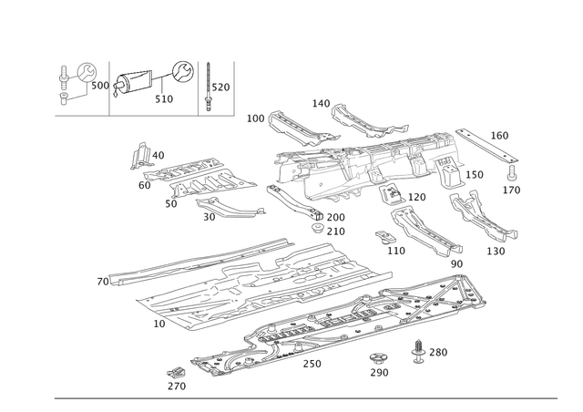 1152 - Substructure: Hexalobular Screw for Mercedes-Benz Image image