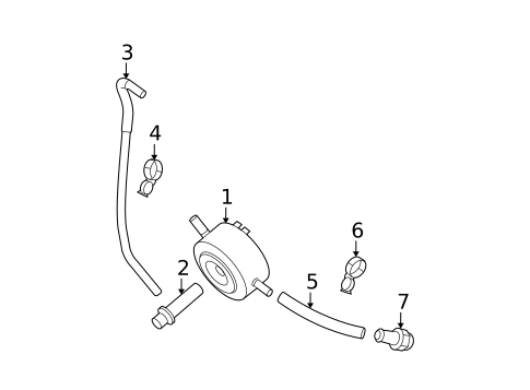 Oil Cooler for 2013 Nissan Frontier #0