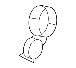 24220EA006 - : Upper Hose Clamp for Nissan Image