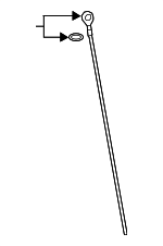 1530138090 - Engine: Dipstick for Lexus: GS F, IS F, IS500, LC500, RC F Image