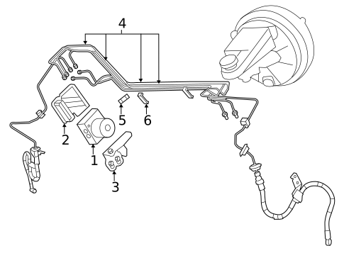 Anti-Lock Brakes for 2010 Chrysler Sebring #3