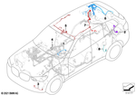 61126992409 - Vehicle Electrical System: Wiring Harness Wireless Charging for BMW Image