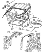 UX14TL2AB - : Sunroof Module for Mopar Image