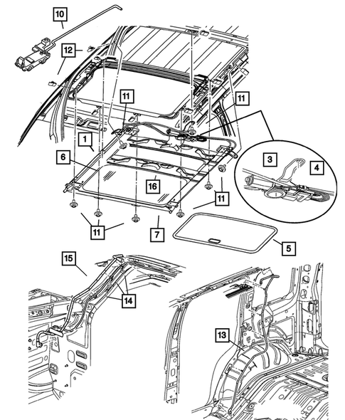 Sunroof for 2003 Jeep Liberty #0