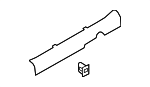 85870J0000TRY - Body: Front Sill Plate for Hyundai: Accent Image