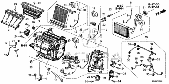 Heater Unit for 2017 Acura ILX #0