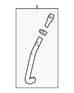 26276233 - : Generator Control Module Coolant Tank Hose for GM Image