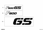 46637724491 - : Lettering Left for BMW-Motorrad Image