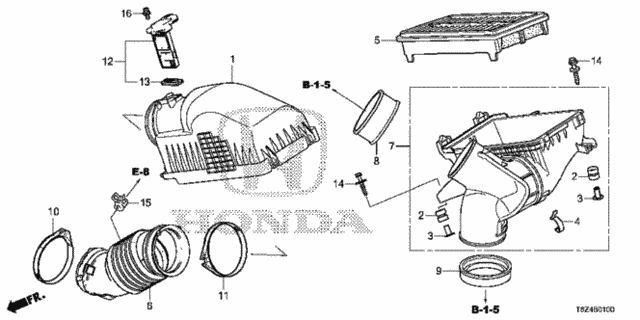 Air Cleaner for 2020 Honda Ridgeline #0